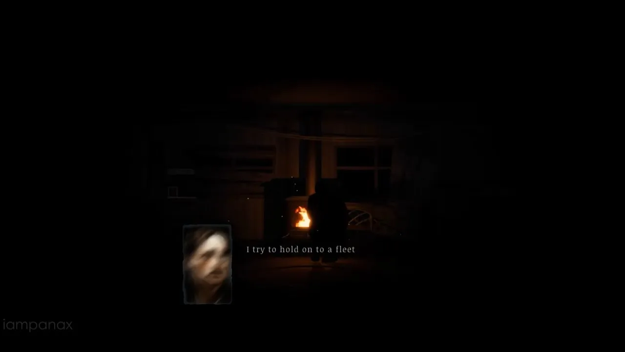 Red Walker at the Shack furnace during the Live ending