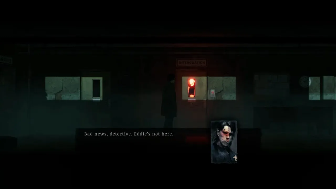 Deputy Roberts telling Walker that Eddie is not at the station
